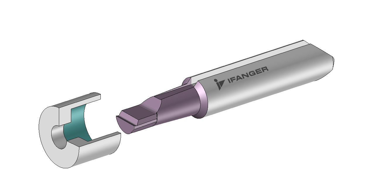 Ab Bohrungs-Ø 0.2 mm