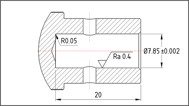 Perfekte Bohrungen in Chrom-Nickel-Molybdän-Stähle